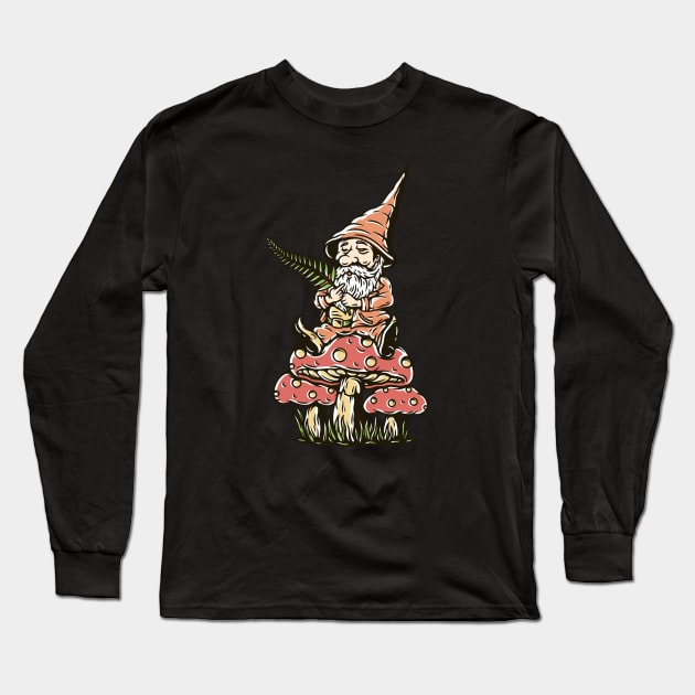 Gnome Long Sleeve T-Shirt by Shankara